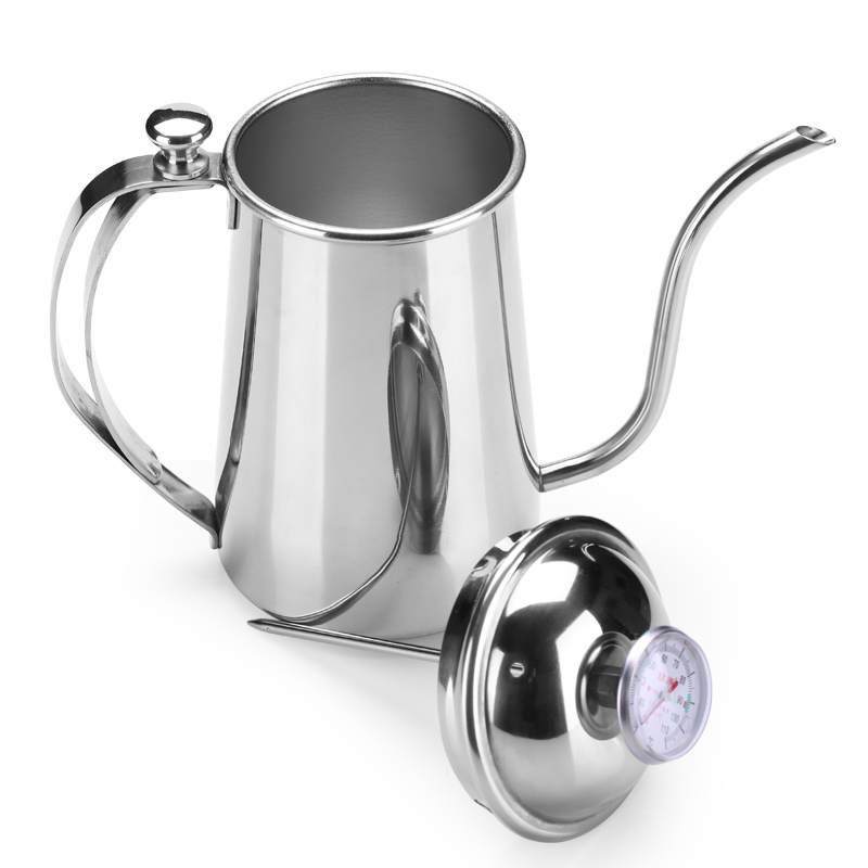 Drip Kettle with Thermometer 700cc YM8052-大圖1