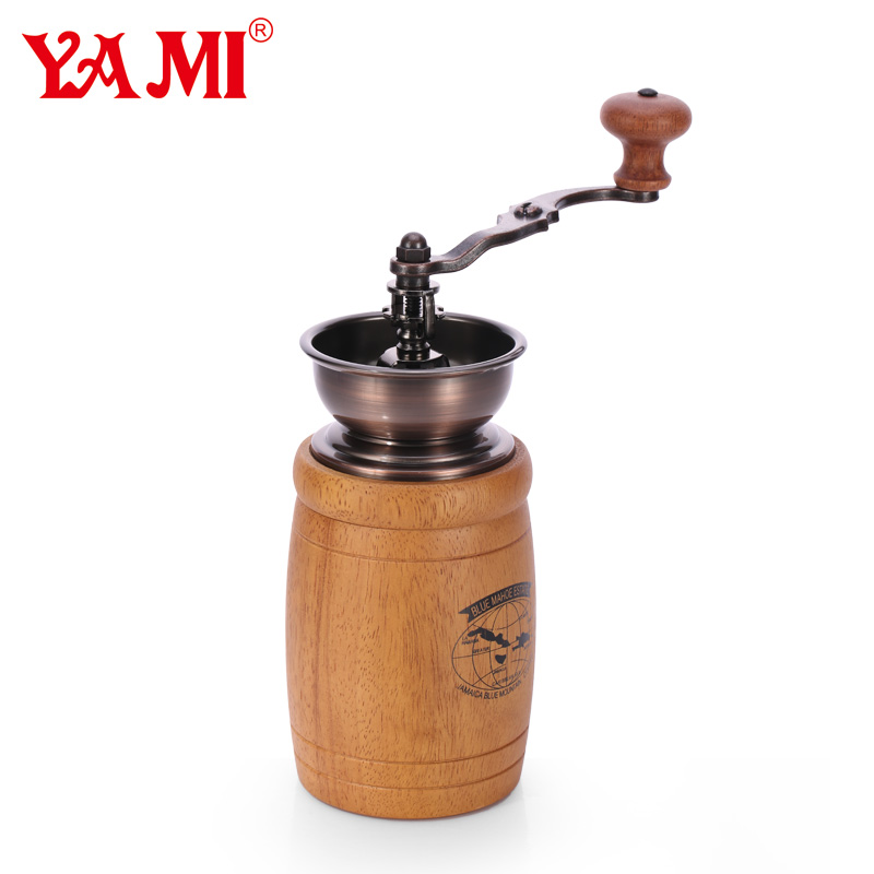 Wooden Manual Coffee Grinder YM3506-大圖1