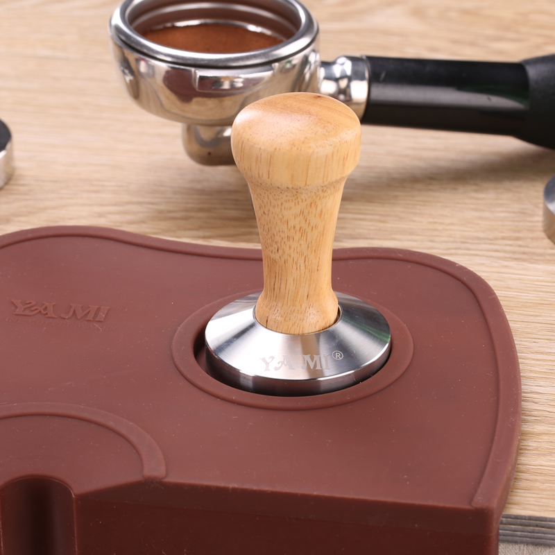 Wooden Coffee Tamaper 57.5mm YM7110-大圖2
