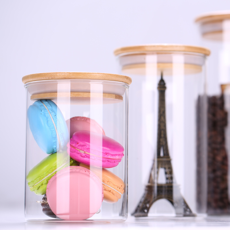 Glass Coffee Canister 1350CC YM5035-大圖4