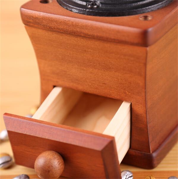 Wooden Manual Coffee Grinder YM3513-大圖3
