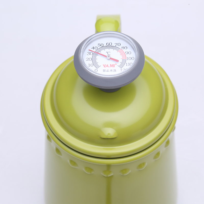 Drip Kettle with Thermomether 700cc YAMI8052R/O/G-大圖4