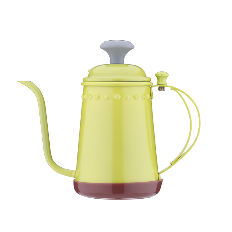 Drip Kettle with Thermomether 700cc YAMI8052R/O/G-大圖2