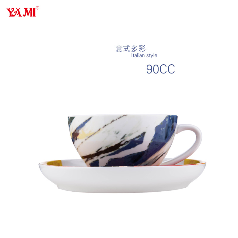 彩繪濃縮咖啡杯-大圖1