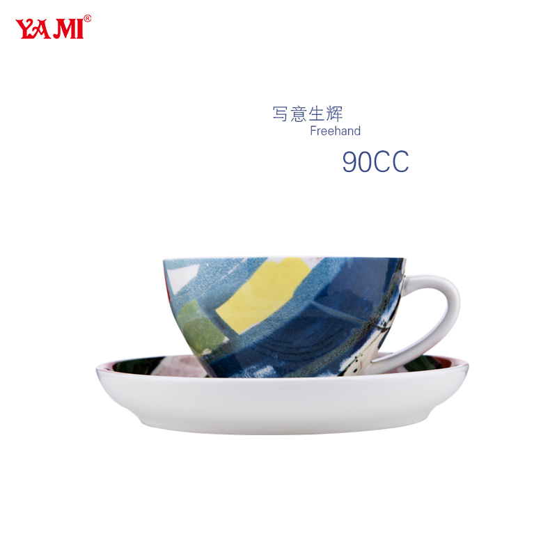 彩繪濃縮咖啡杯-大圖3