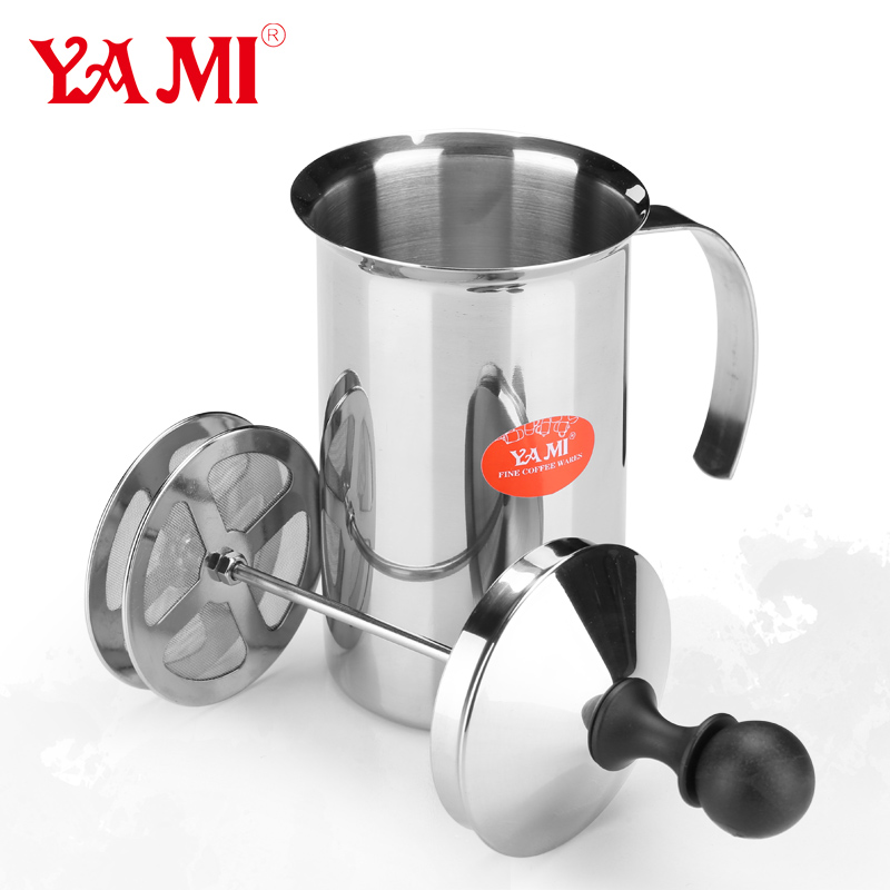 雙層不銹鋼奶泡器400cc-大圖1