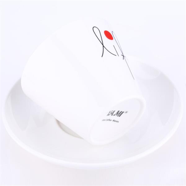 LIFE V型杯碟六入杯 80cc-大圖2