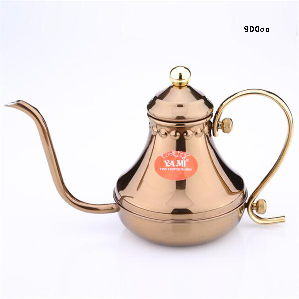 玫瑰金宮廷細(xì)口壺/點(diǎn)狀 900cc